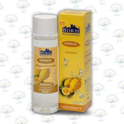 170 ml Plastik Şişe BDRM Gümüşlük Bergamot Kolonyası (%70 Alkol)