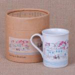 MELSA Living in Bodrum Tasarımlı Porselen Mug - Görsel 3