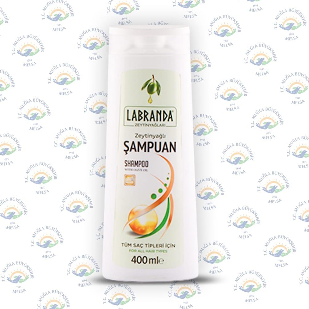 Şampuan-400-ml 400 ml – Şişe – Labranda – Zeytinyağlı Doğal Şampuan