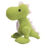 El Yapımı Amigurumi Yeşil Dinozor Oyuncak - Görsel 2