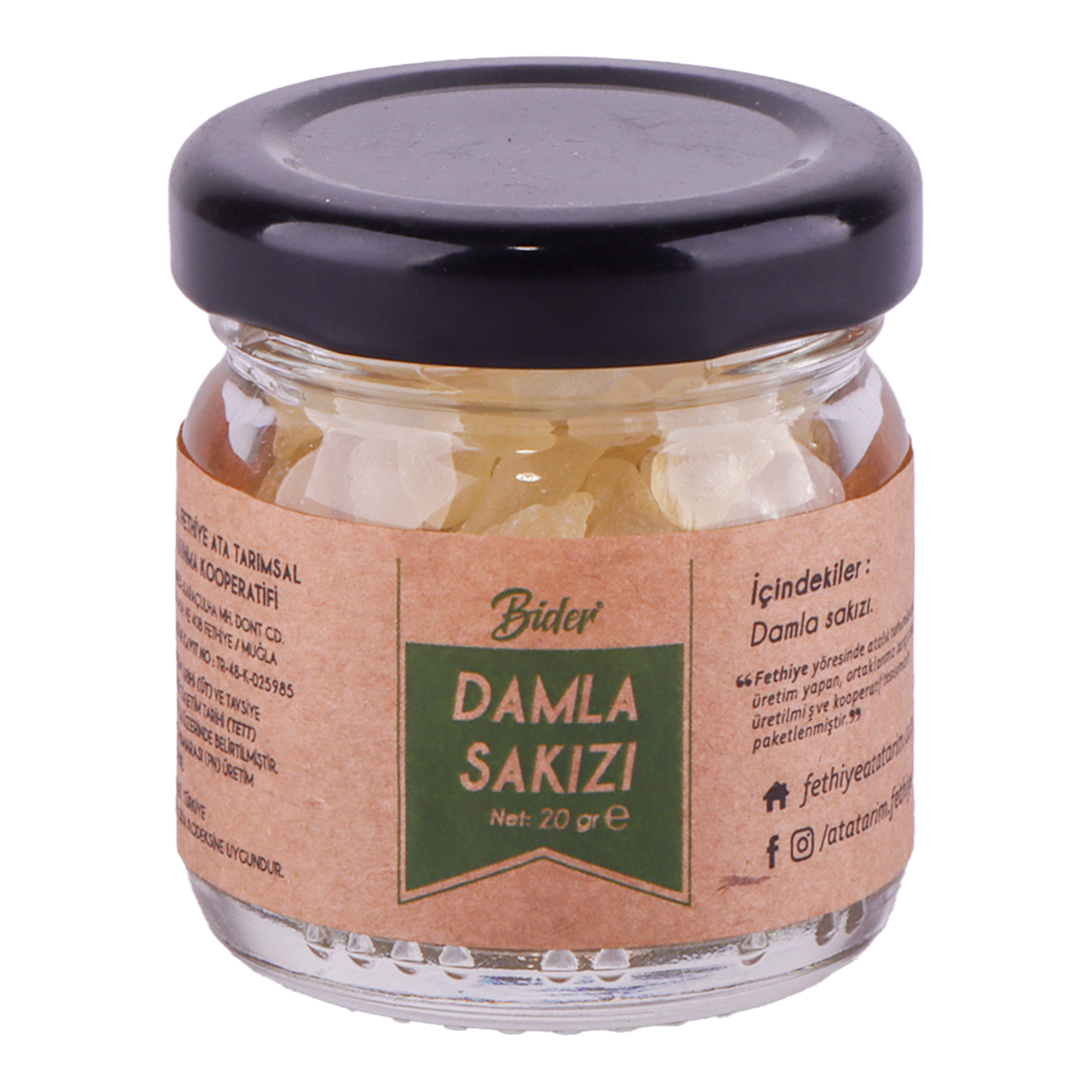 ata-ds-1 Bider Ata-Koop Damla Sakızı 20gr - Görsel 1