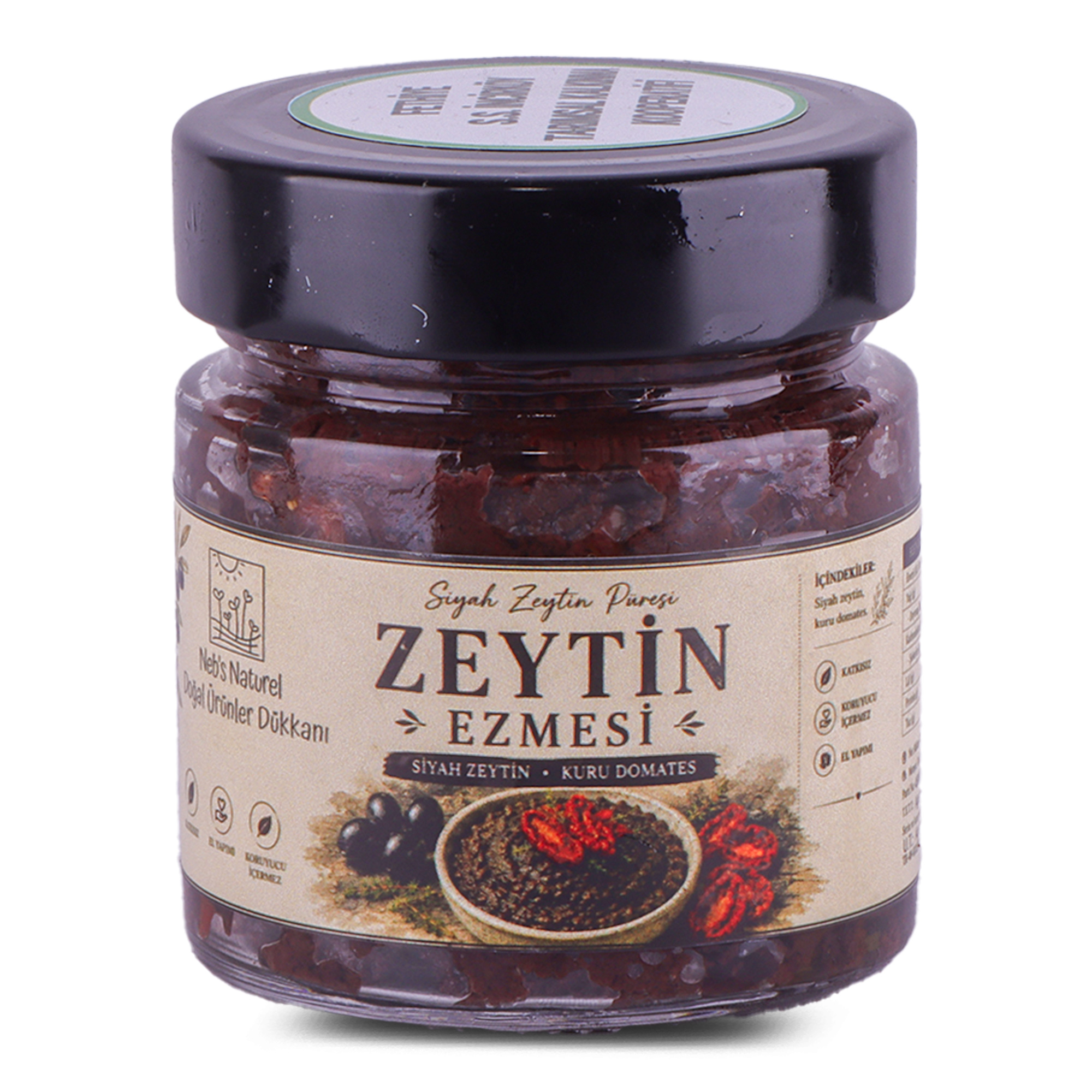 ezme0 İncirköy-Koop Zeytin Ezmesi 200gr - Görsel 1