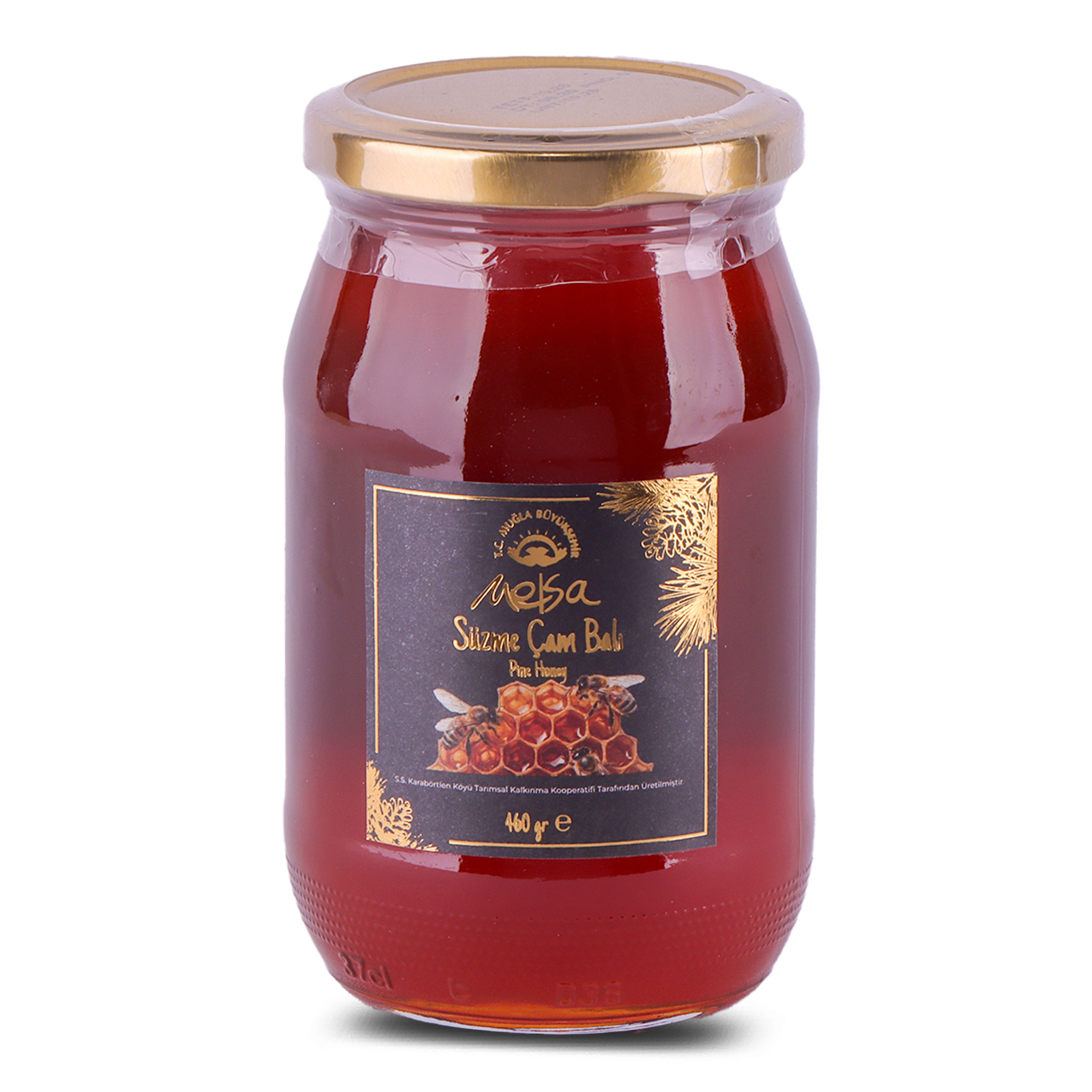 bal-460 MELSA Çam Balı 460gr - Görsel 1